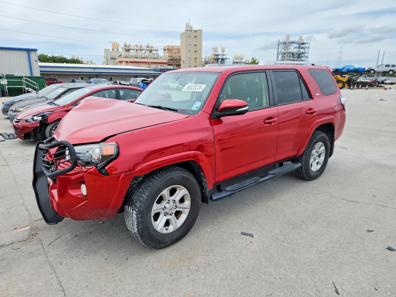 2015 Toyota 4runner Sr5 Premium Red vin: JTEZU5JRXF5084177