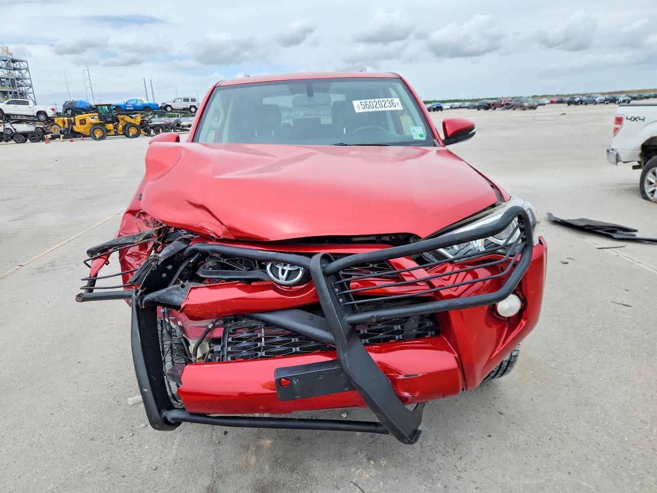 2015 Toyota 4runner Sr5 Premium Red vin: JTEZU5JRXF5084177