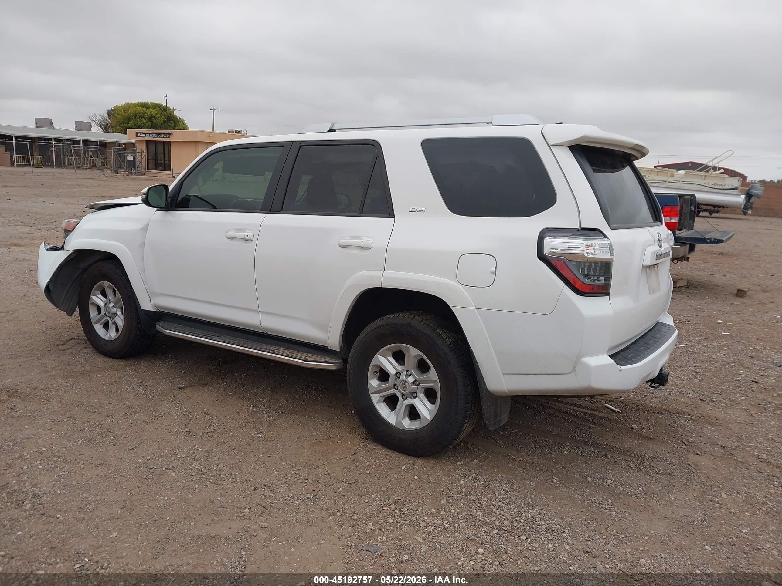 2015 Toyota 4runner Sr5 Premium White vin: JTEZU5JRXF5089508