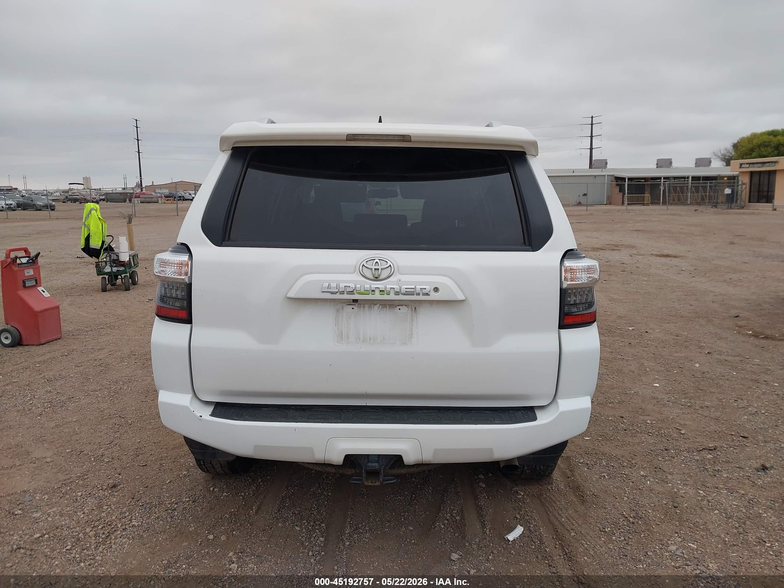 2015 Toyota 4runner Sr5 Premium White vin: JTEZU5JRXF5089508