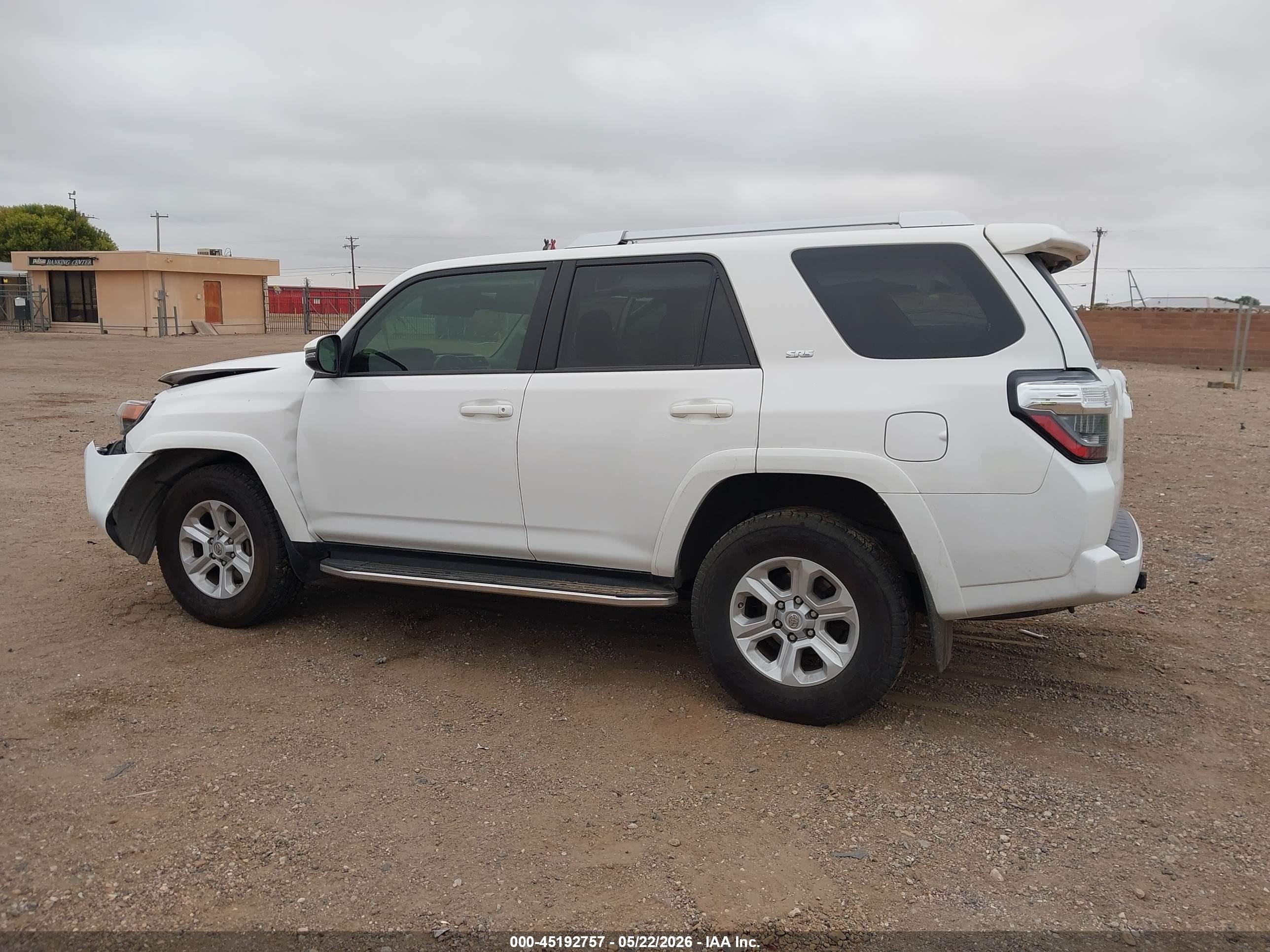 2015 Toyota 4runner Sr5 Premium White vin: JTEZU5JRXF5089508
