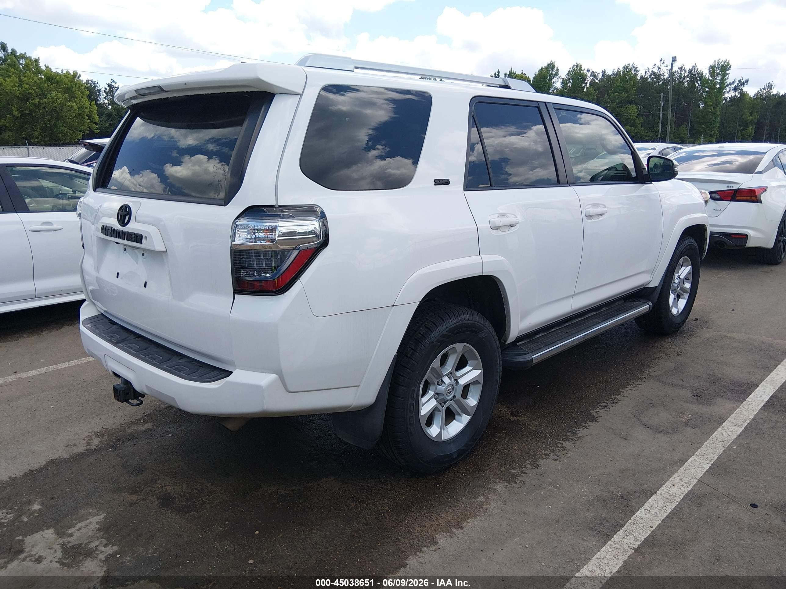 2015 Toyota 4runner Sr5 Premium White vin: JTEZU5JRXF5094613