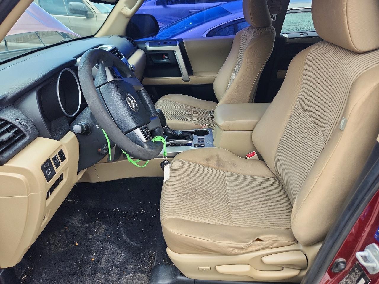 2011 Toyota 4runner Burgundy vin: JTEZX5JR4B5000470
