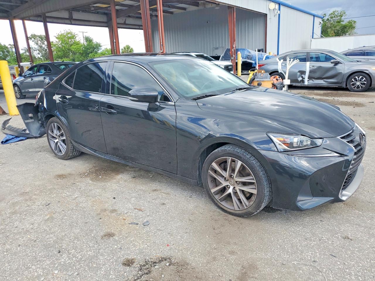 2020 Lexus Is 300 Gray vin: JTHAA1D20L5106473