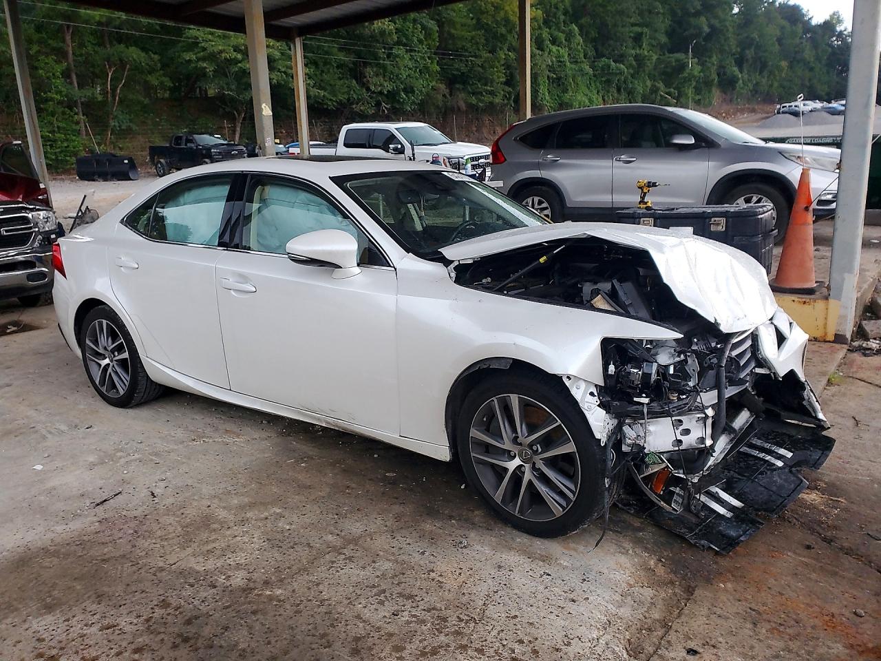 2020 Lexus Is 300 White vin: JTHAA1D20L5108532
