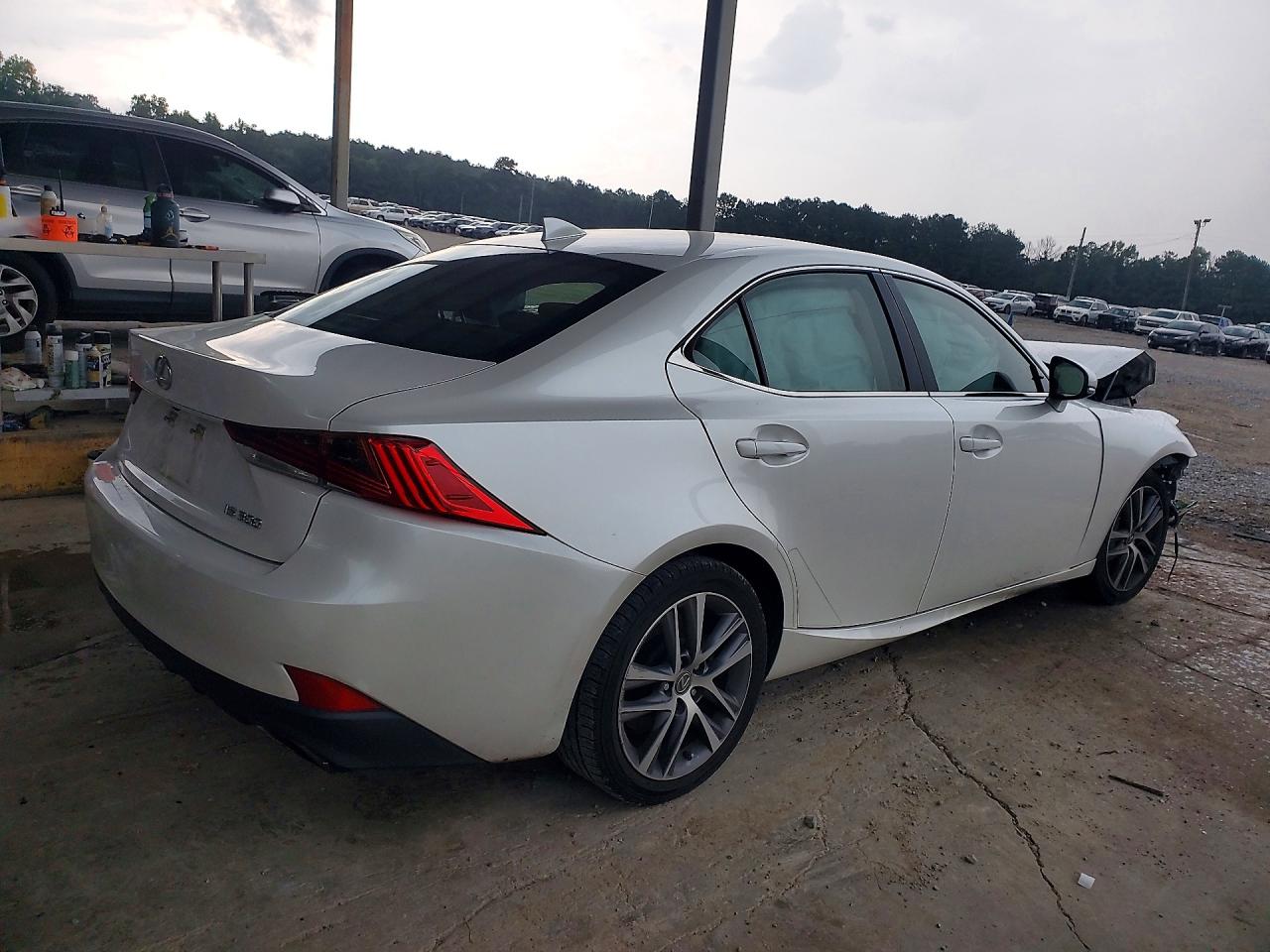 2020 Lexus Is 300 White vin: JTHAA1D20L5108532