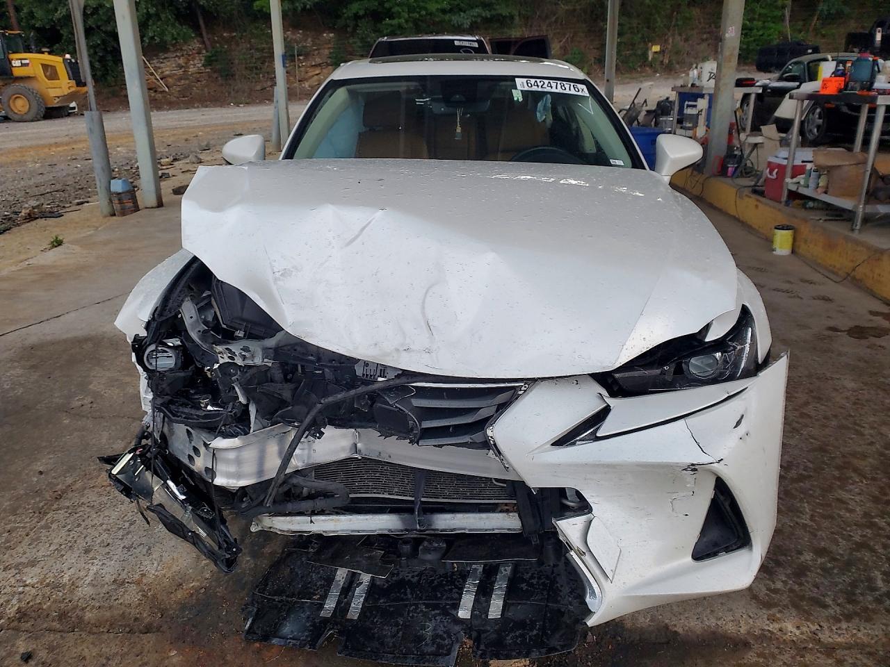2020 Lexus Is 300 White vin: JTHAA1D20L5108532