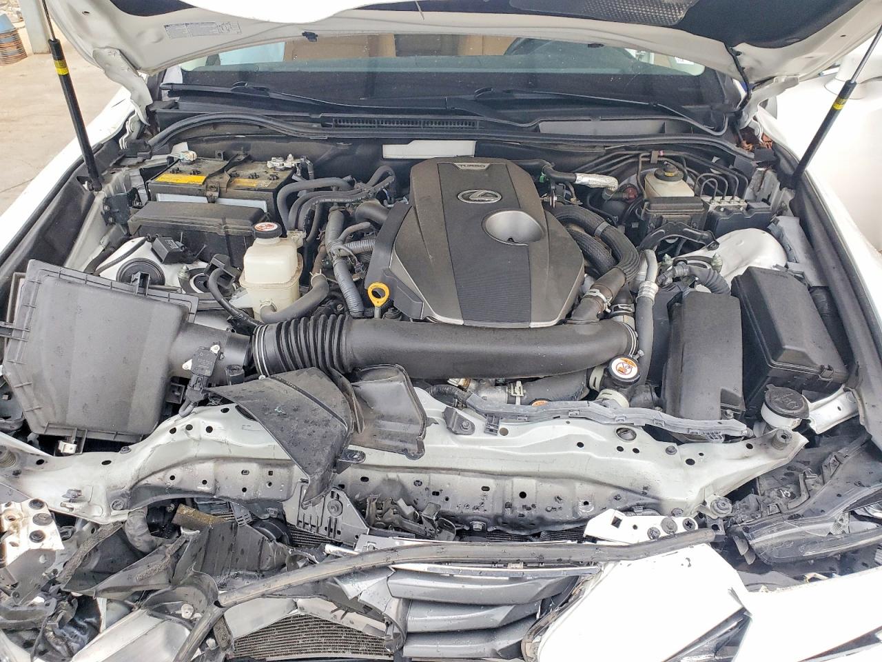 2020 Lexus Is 300 White vin: JTHAA1D20L5108532