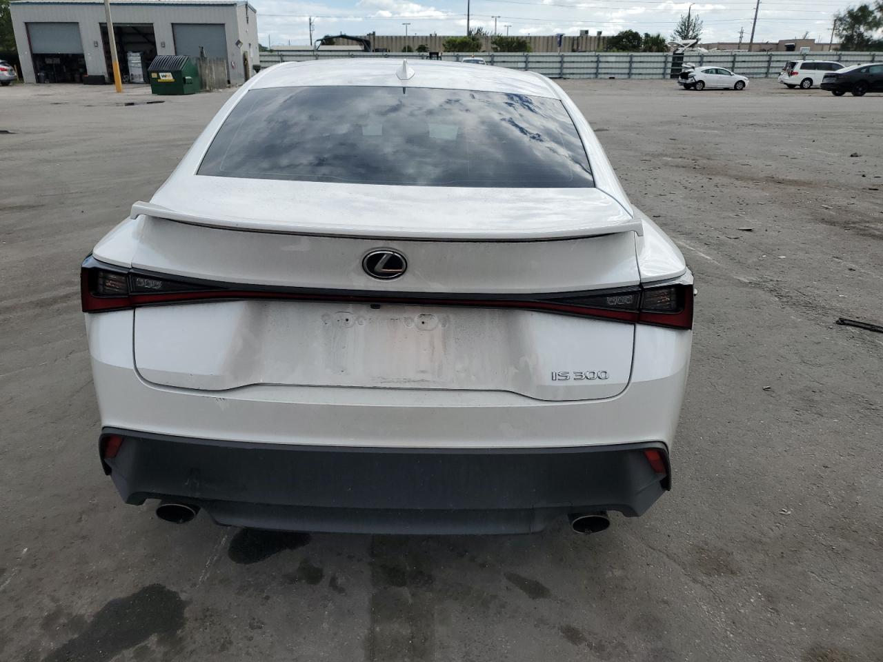 2022 Lexus Is 300 Белый vin: JTHAA1D22N5118644
