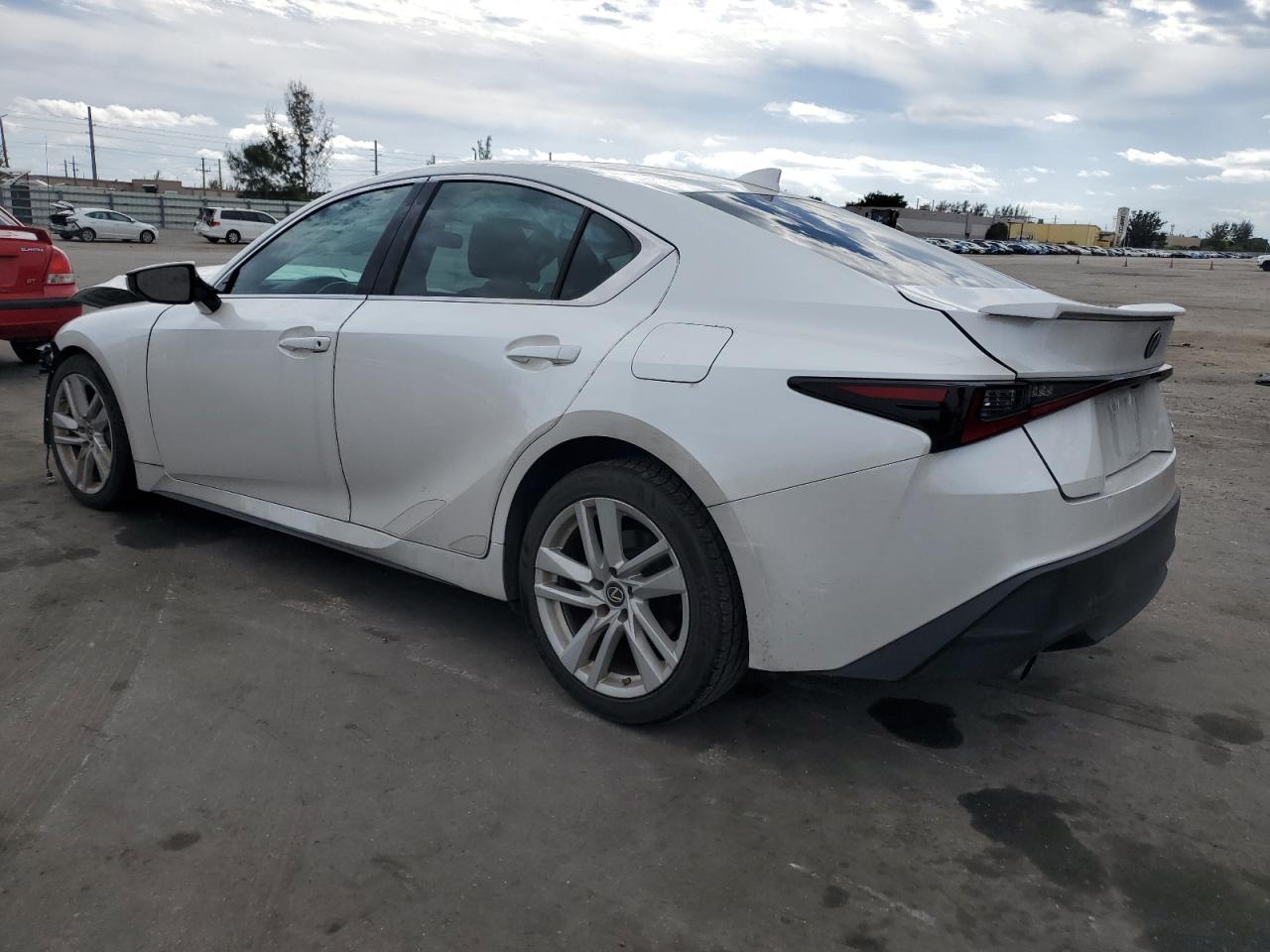 2022 Lexus Is 300 Белый vin: JTHAA1D22N5118644