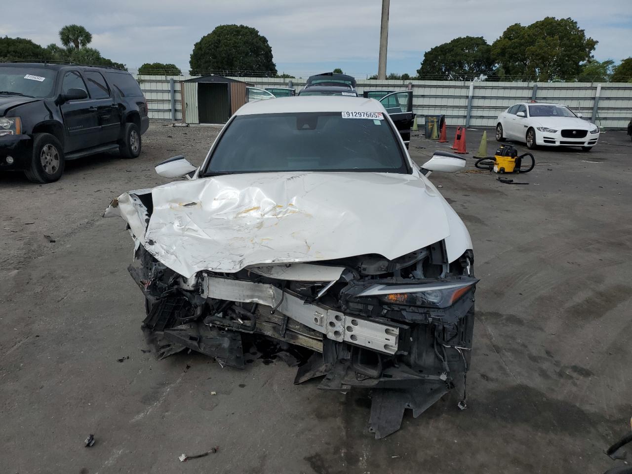 2022 Lexus Is 300 Белый vin: JTHAA1D22N5118644