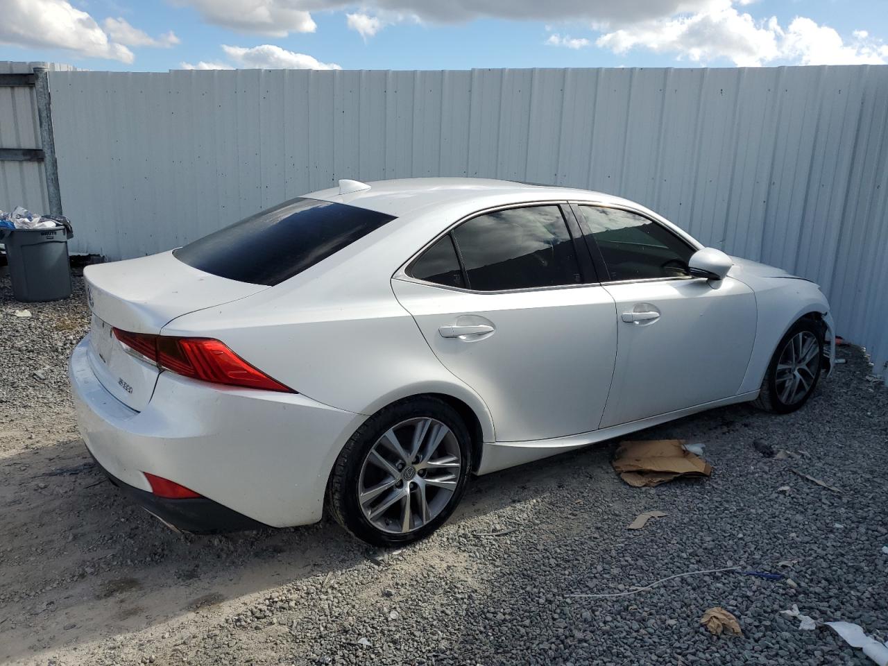 2020 Lexus Is 300 White vin: JTHAA1D26L5101245