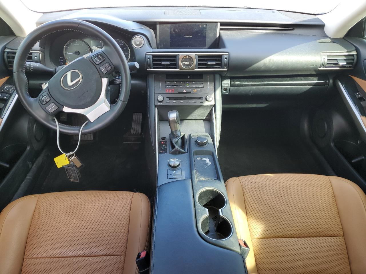 2020 Lexus Is 300 White vin: JTHAA1D26L5101245