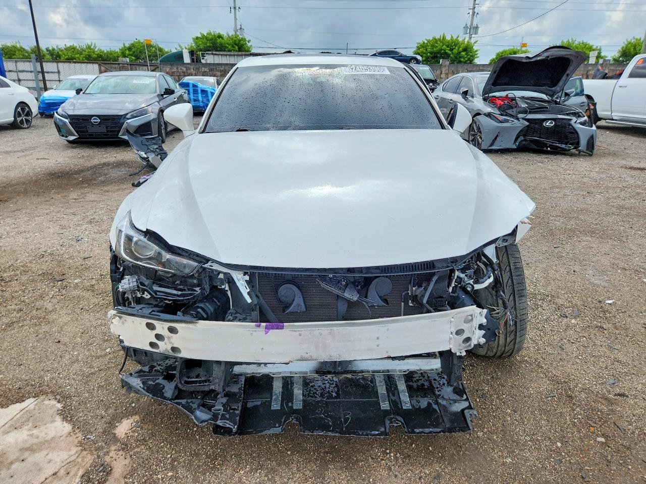 2020 Lexus Is 300 White vin: JTHAA1D2XL5108425