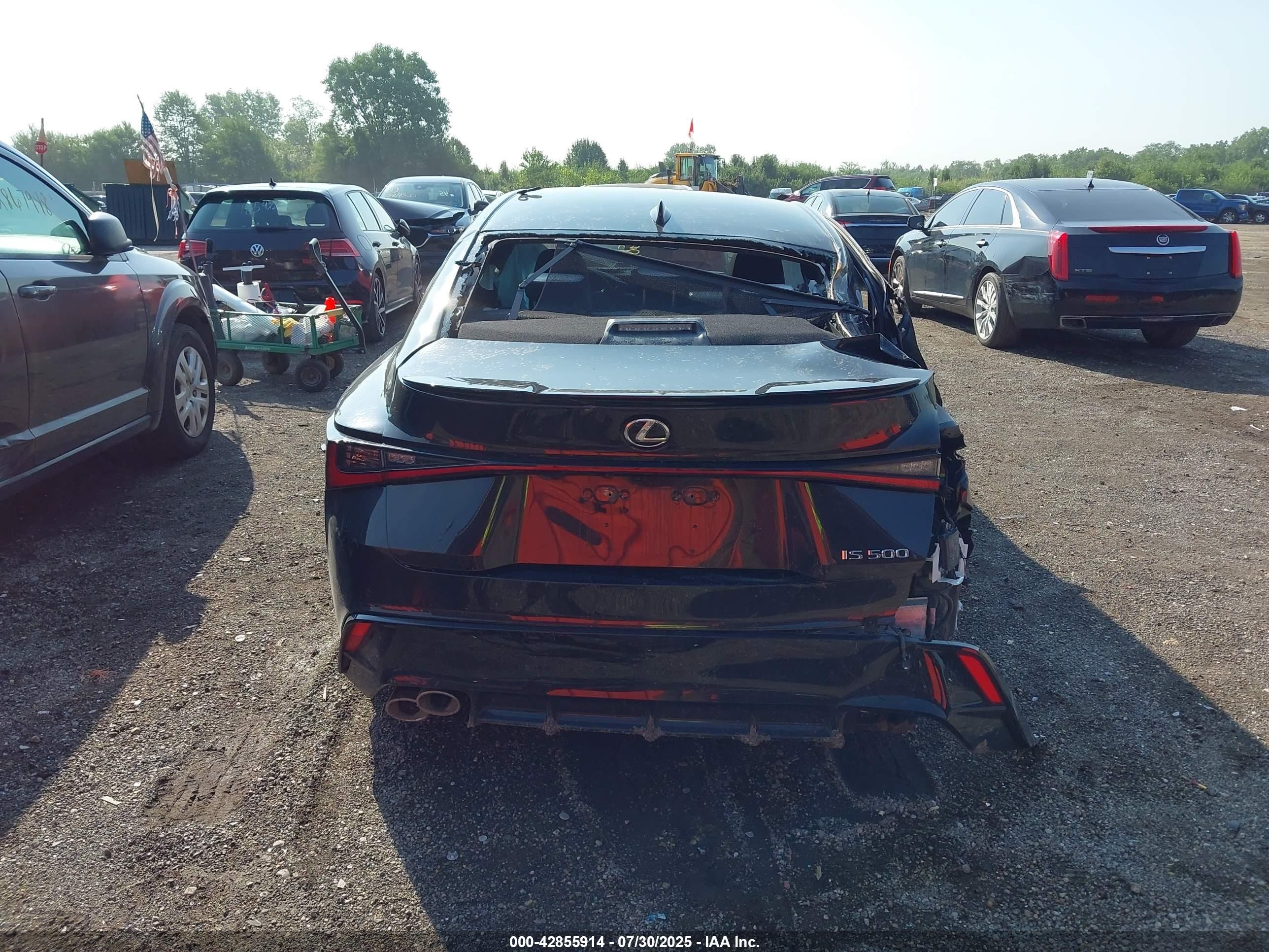 2023 Lexus Is 500 F Sport Performance Premium Black vin: JTHAP1D21P5003275