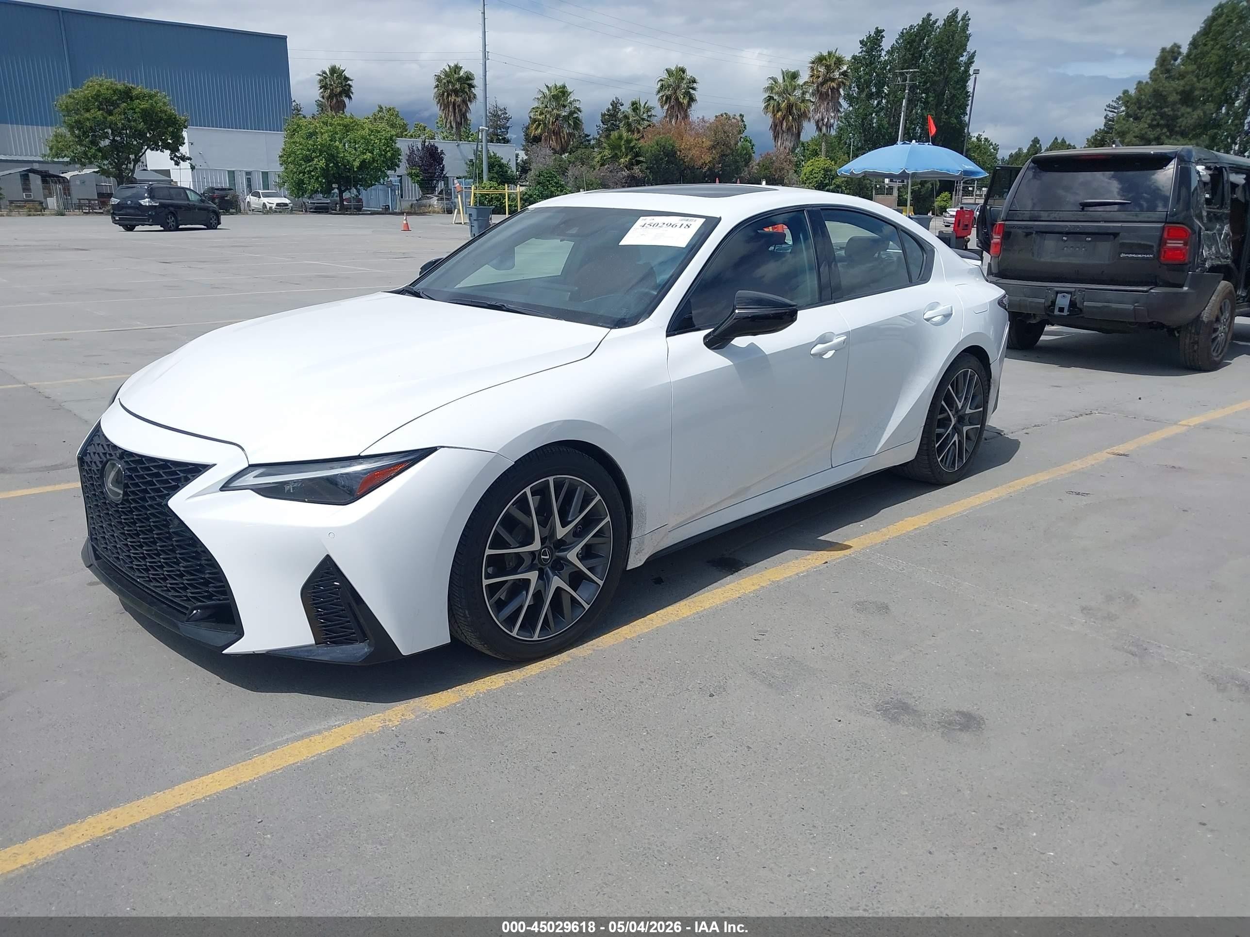2024 Lexus Is 500 F Sport Performance Premium White vin: JTHAP1D21R5005448