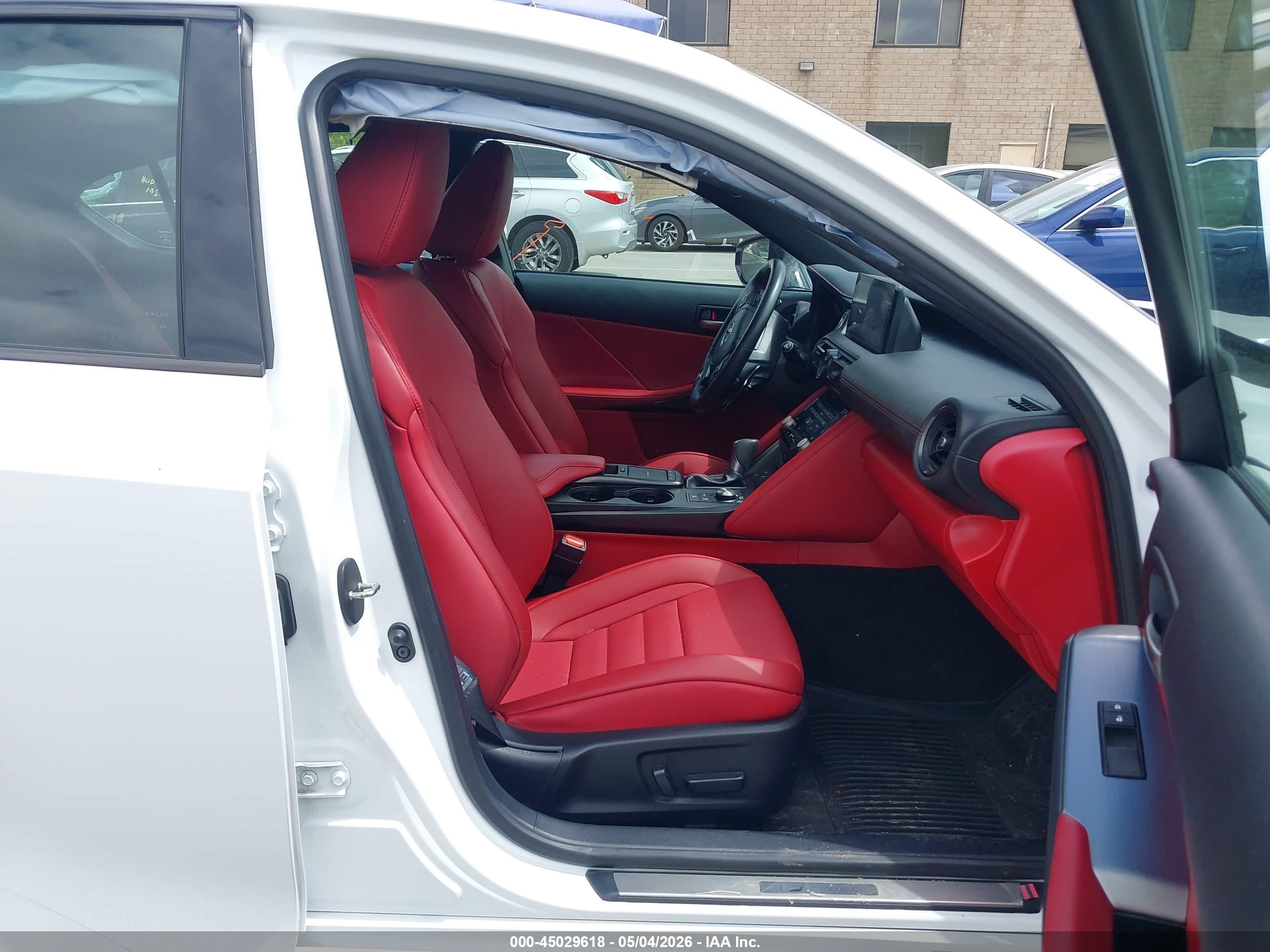 2024 Lexus Is 500 F Sport Performance Premium White vin: JTHAP1D21R5005448