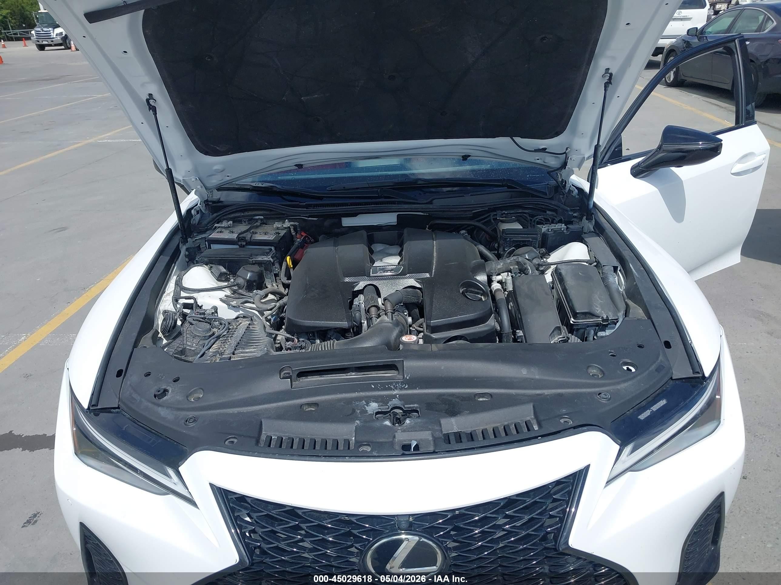 2024 Lexus Is 500 F Sport Performance Premium White vin: JTHAP1D21R5005448