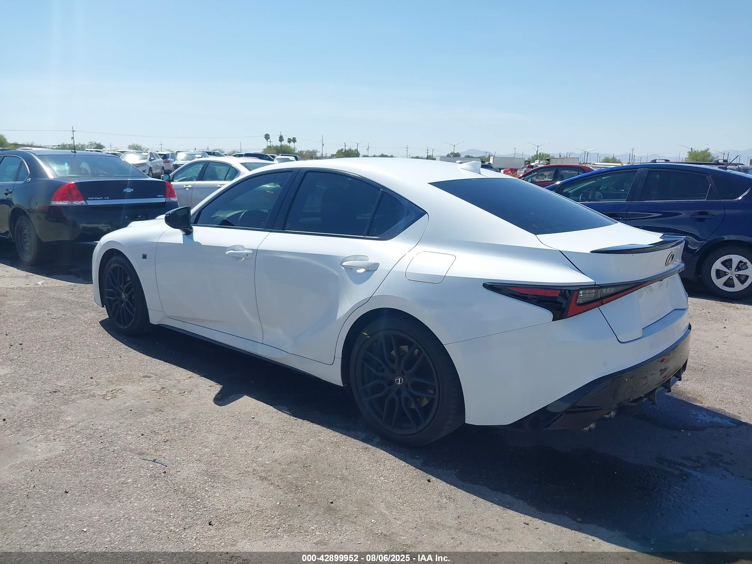 2024 Lexus Is 500 F Sport Performance Premium White vin: JTHAP1D24R5005427