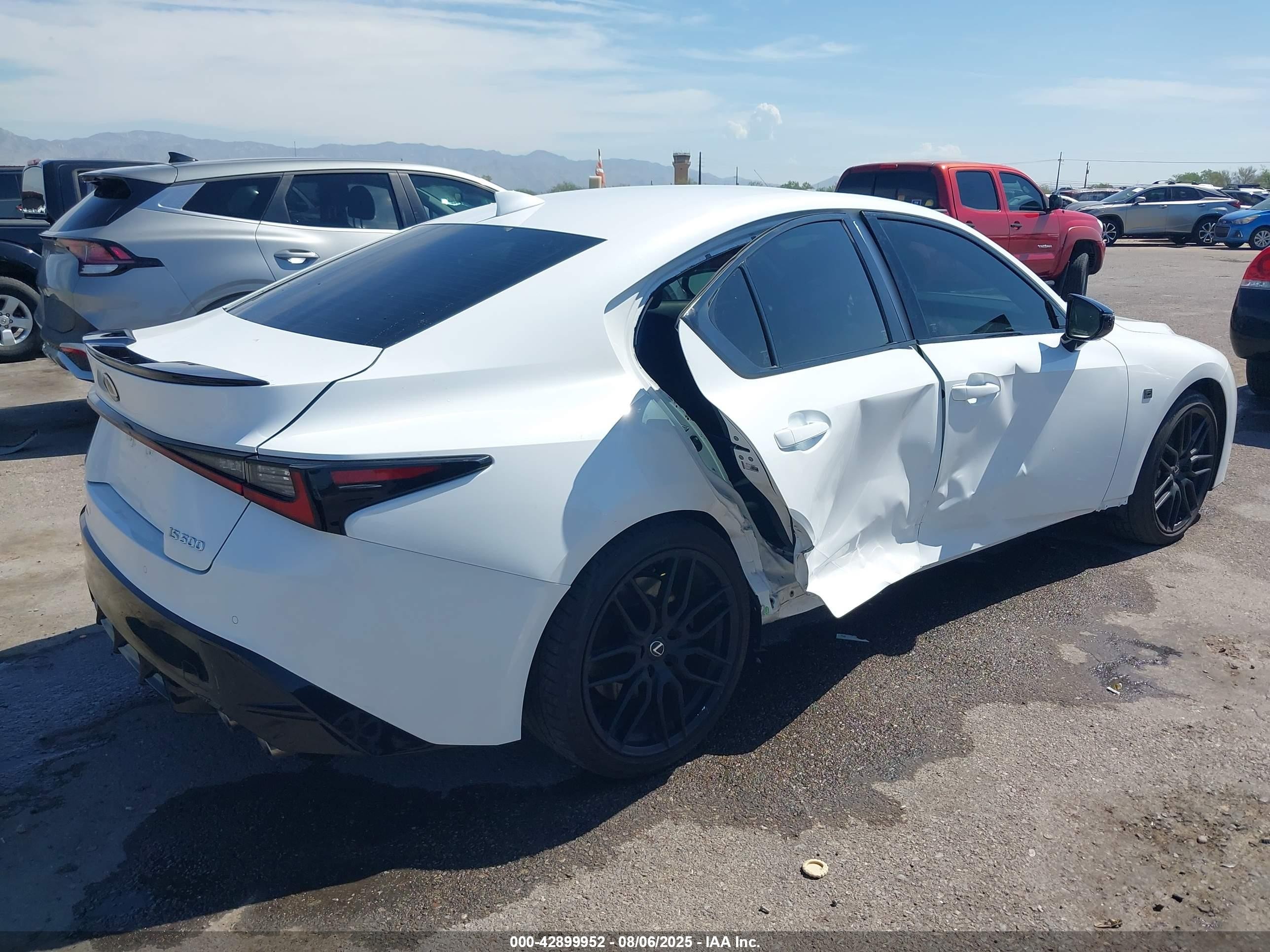 2024 Lexus Is 500 F Sport Performance Premium White vin: JTHAP1D24R5005427