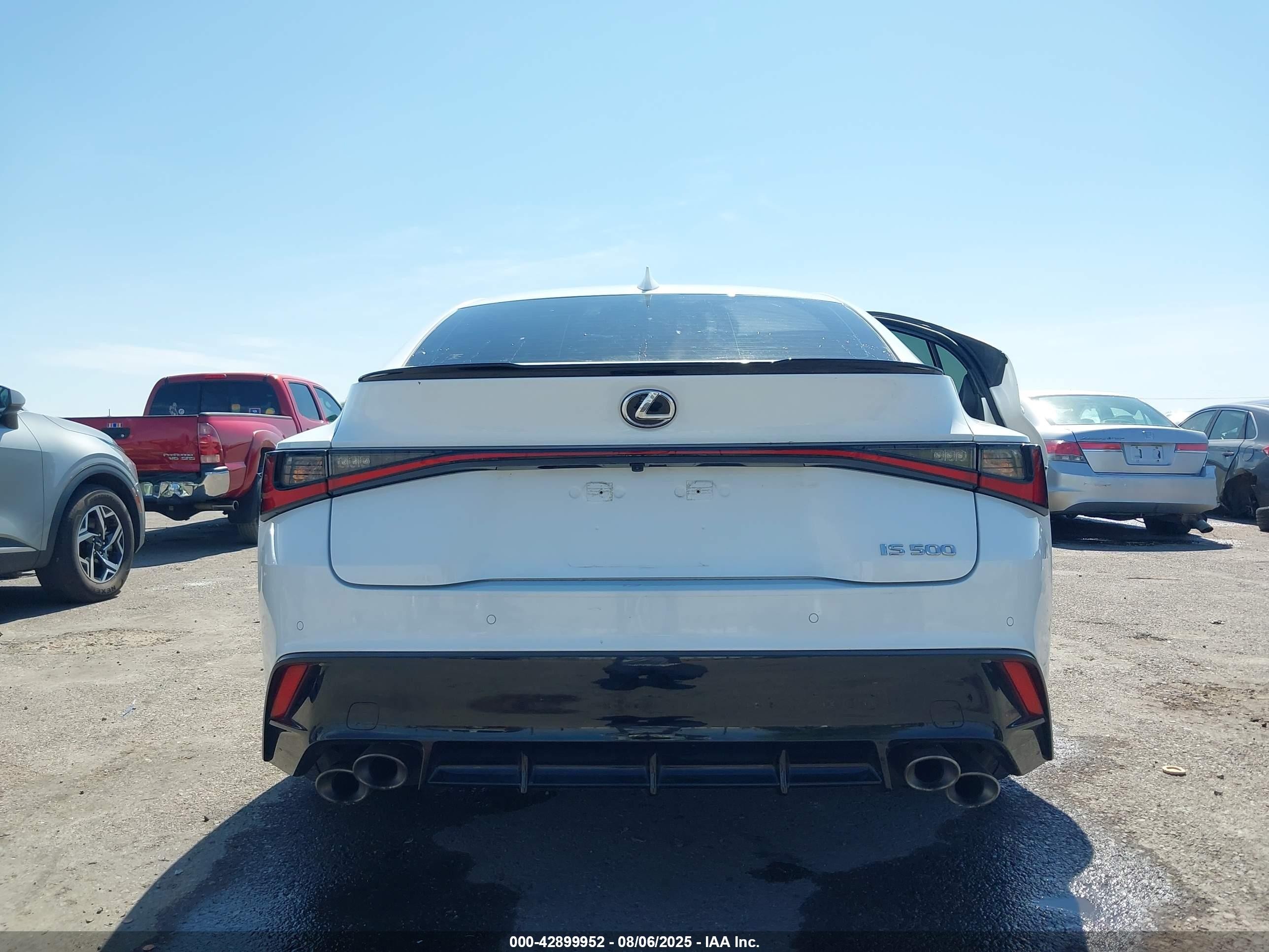 2024 Lexus Is 500 F Sport Performance Premium White vin: JTHAP1D24R5005427