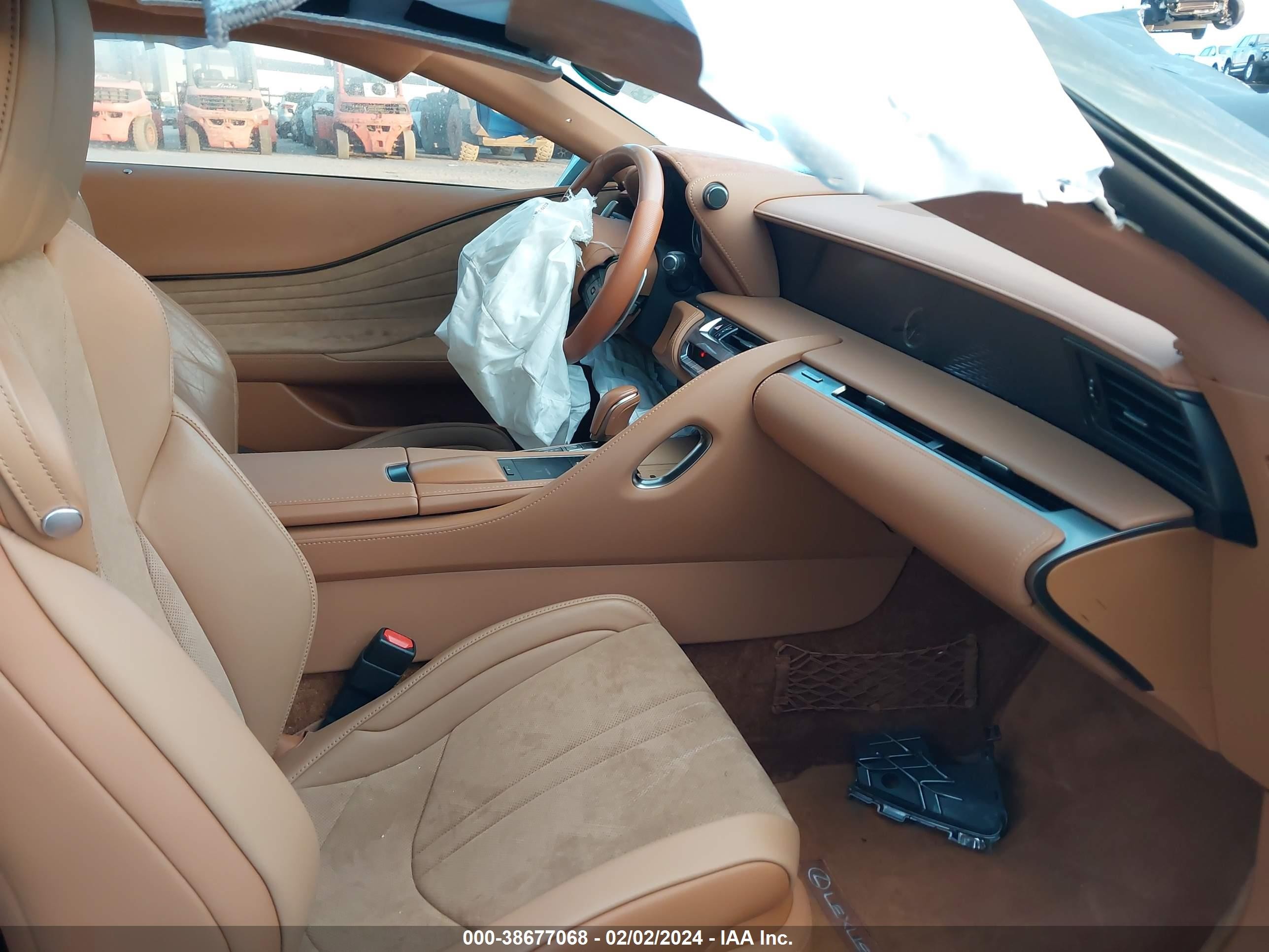 2021 Lexus Lc 500   Green vin: JTHAP5AY9MA100405