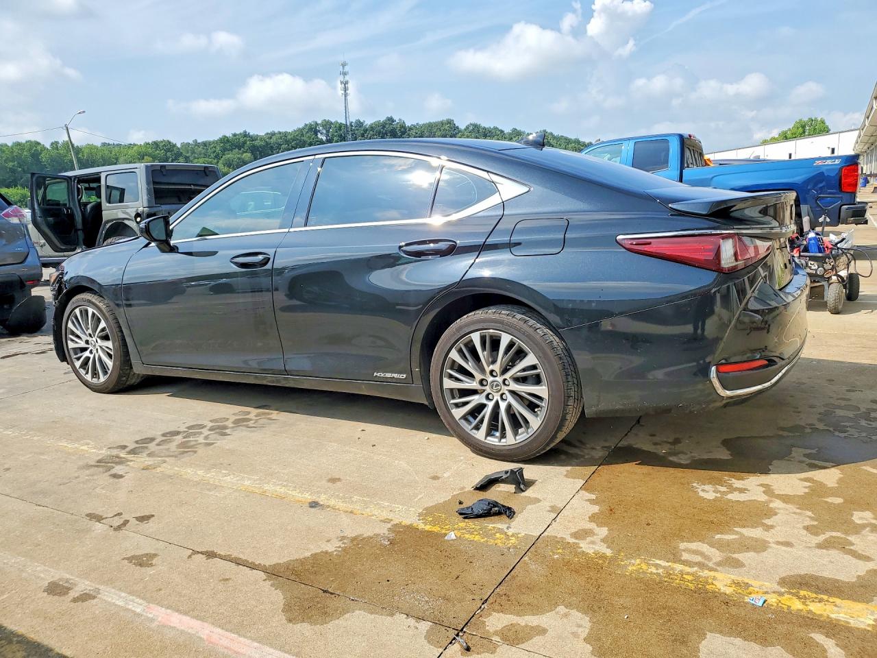 2019 Lexus Es Black vin: JTHB21B10K2041684
