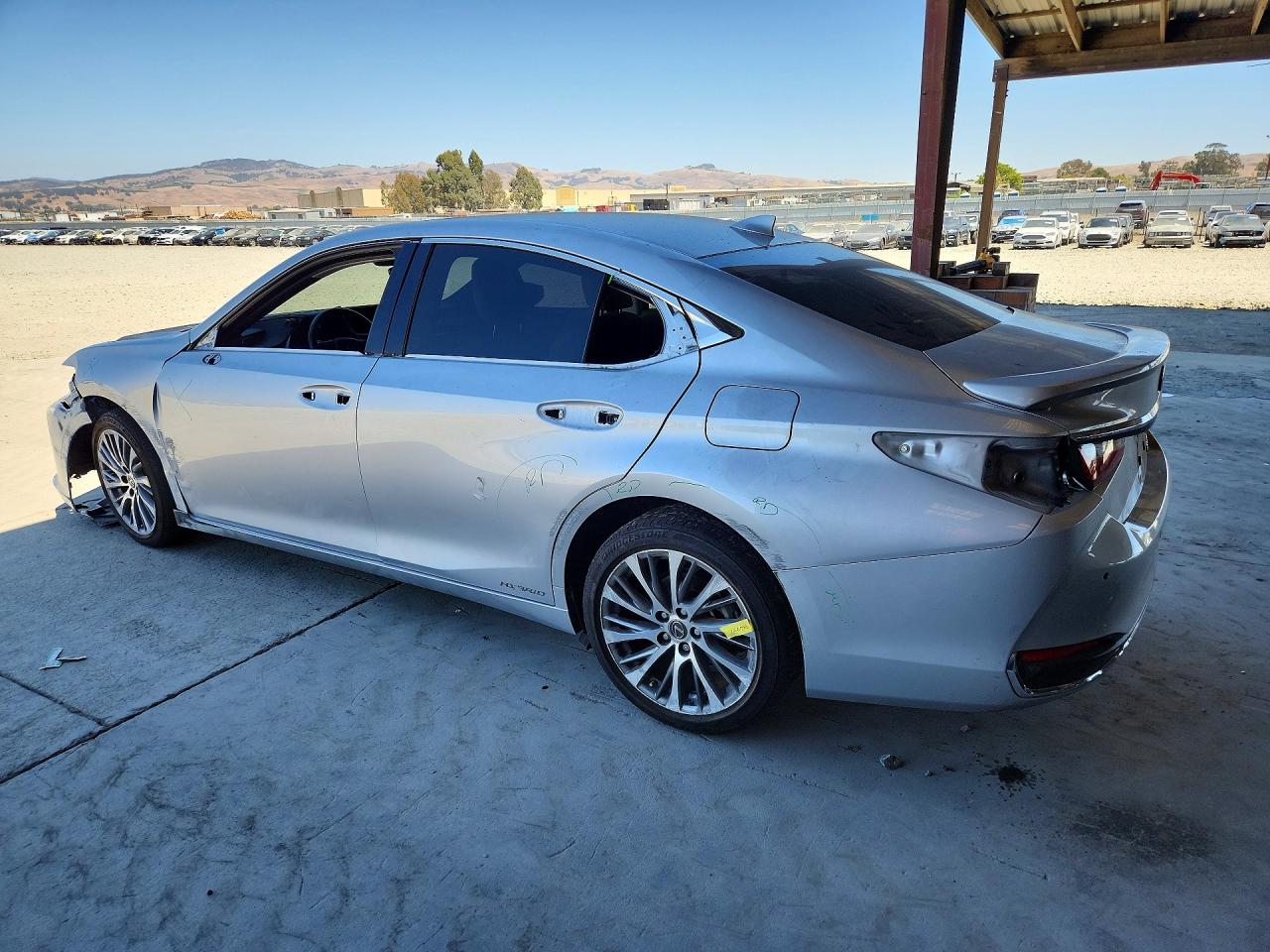 2019 Lexus Es 300h Silver vin: JTHB21B11K2004580
