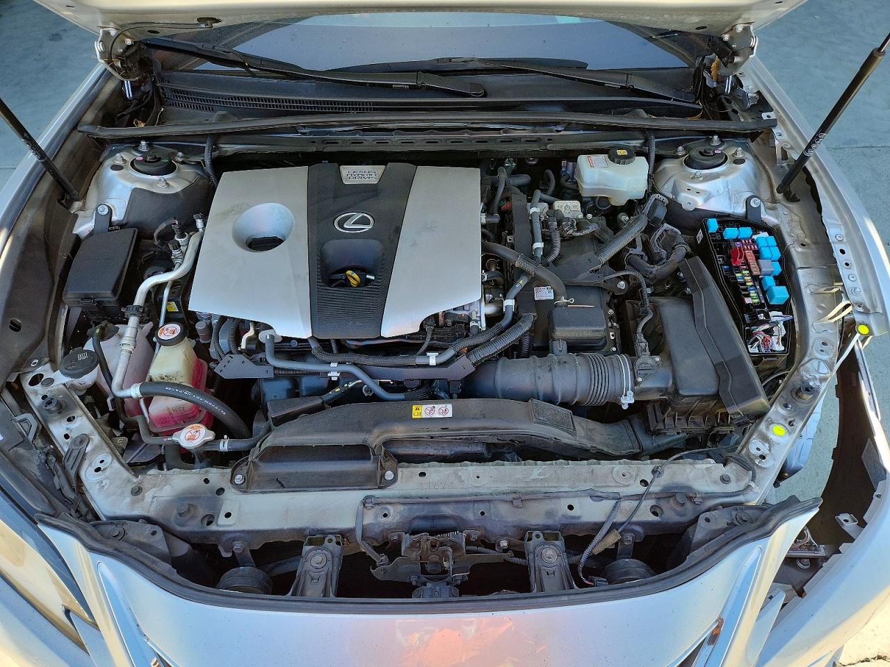 2019 Lexus Es 300h Silver vin: JTHB21B11K2004580