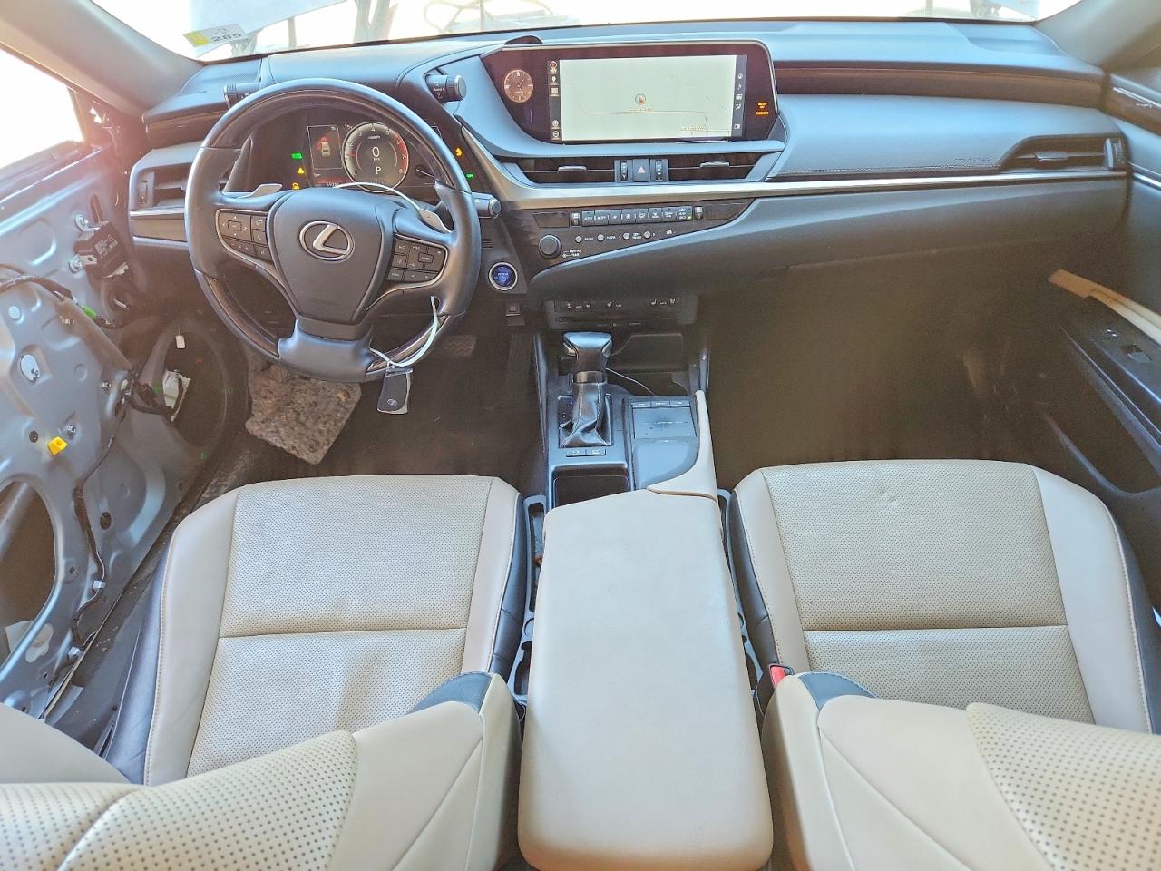 2019 Lexus Es 300h Silver vin: JTHB21B11K2004580