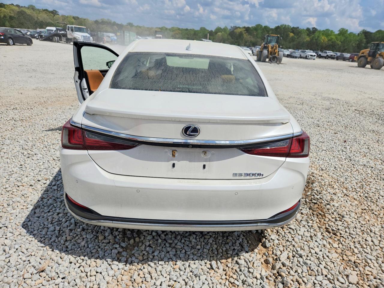 2019 Lexus Es 300h Ultra Luxury White vin: JTHB21B14K2044507