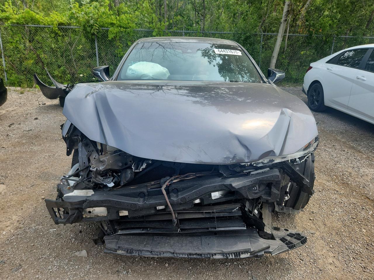 2019 Lexus Es 300h Charcoal vin: JTHB21B15K2005201