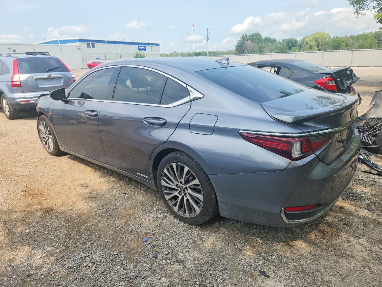 2019 Lexus Es 300h Charcoal vin: JTHB21B15K2005201