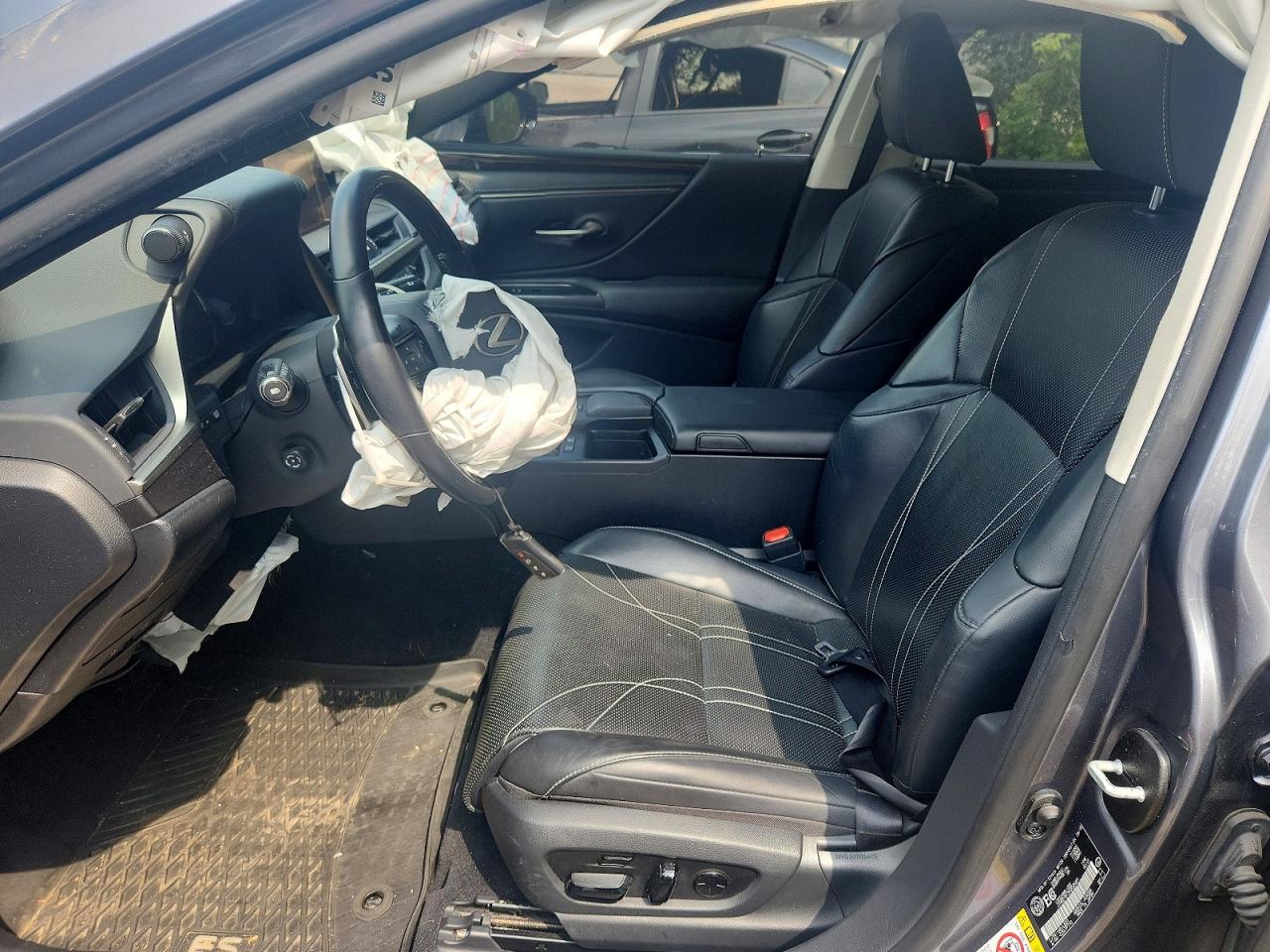 2019 Lexus Es 300h Charcoal vin: JTHB21B15K2005201