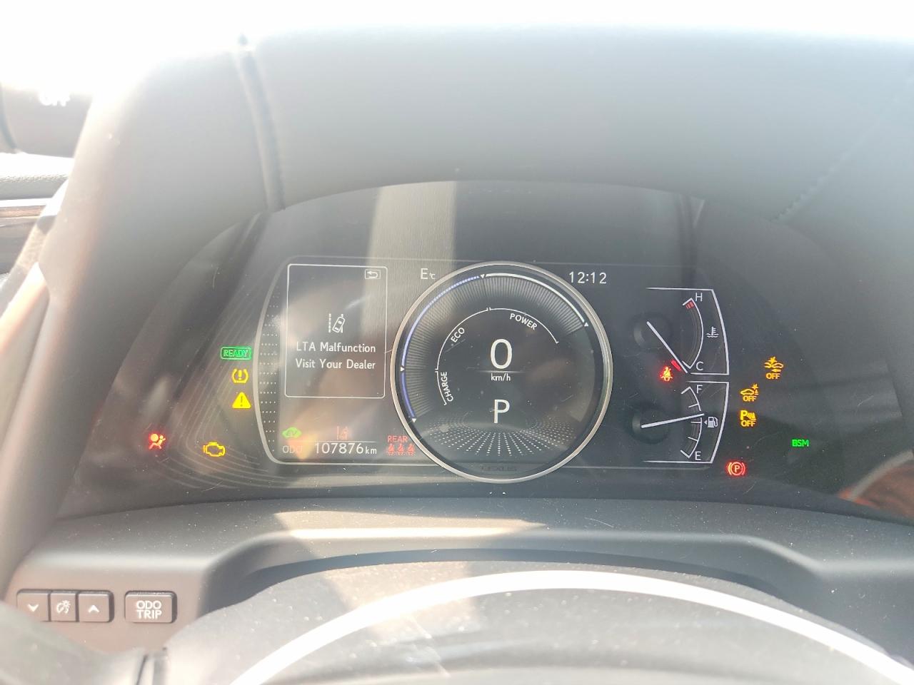 2019 Lexus Es 300h Charcoal vin: JTHB21B15K2005201