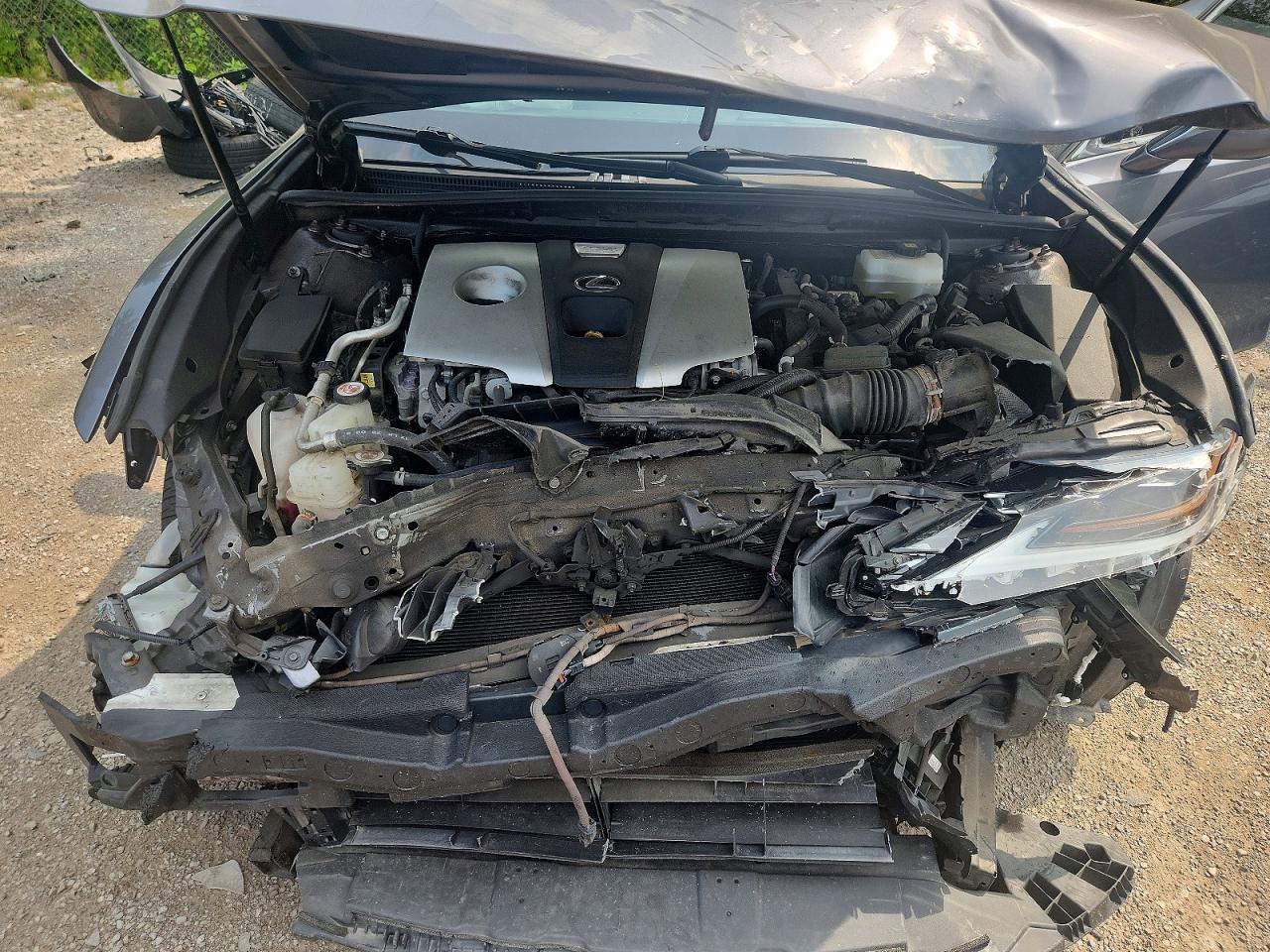 2019 Lexus Es 300h Charcoal vin: JTHB21B15K2005201