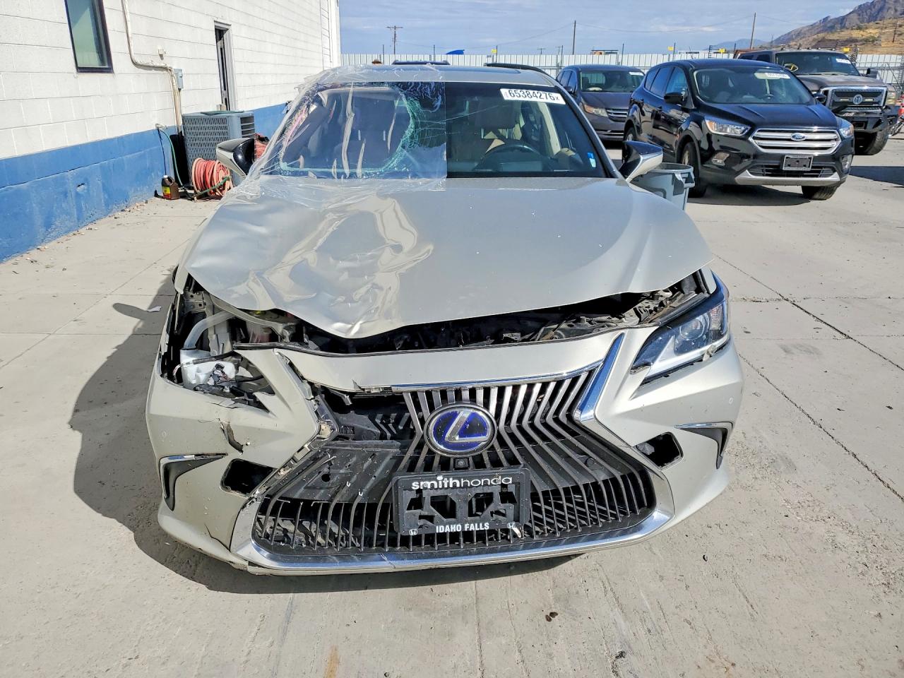 2019 Lexus Es 300h Beige vin: JTHB21B16K2037526