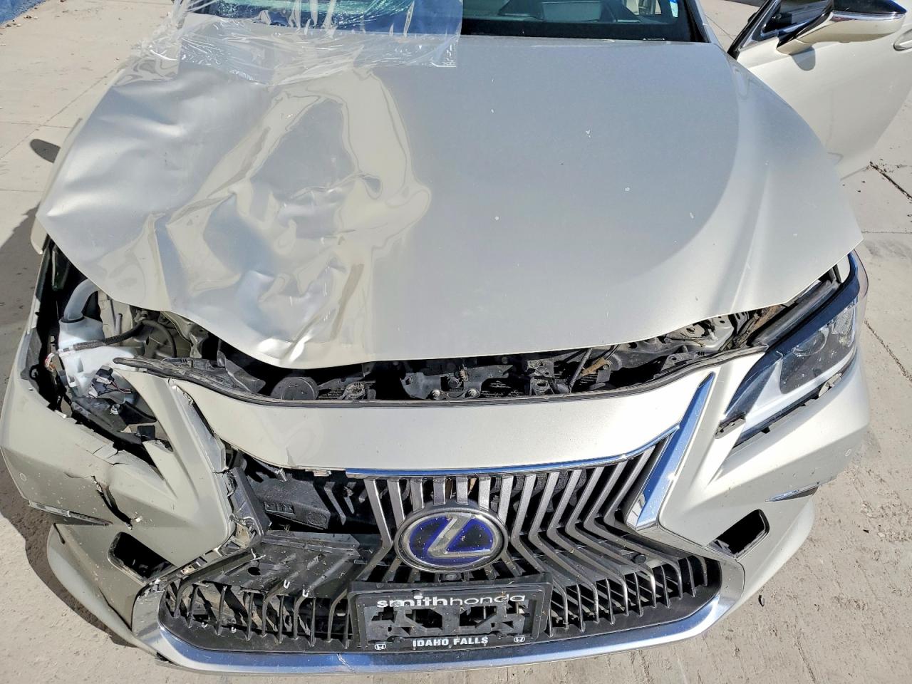 2019 Lexus Es 300h Beige vin: JTHB21B16K2037526