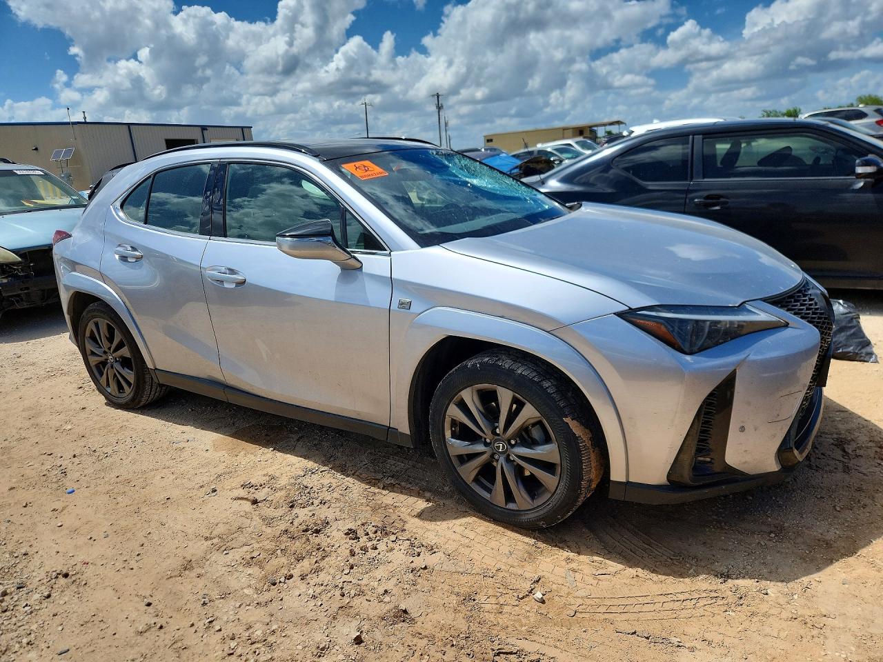 2024 Lexus Ux 250h F Sport Design Серебряный vin: JTHB6JBH1R2164003