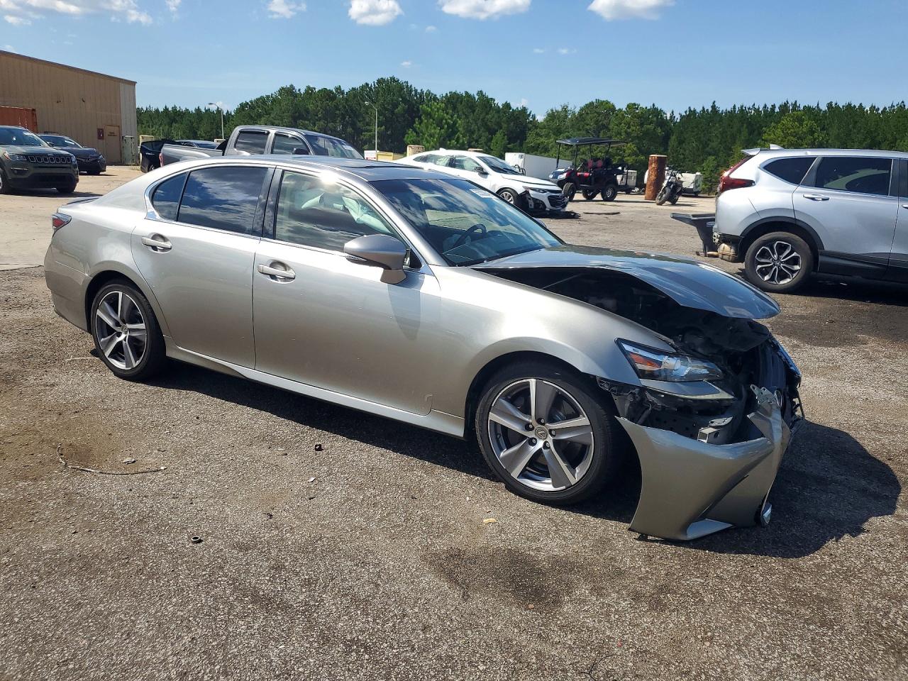 2016 Lexus Gs 200t Base Gray vin: JTHBA1BL2GA000622