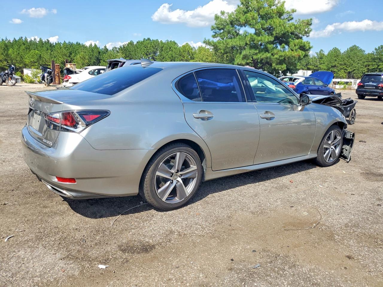 2016 Lexus Gs 200t Base Gray vin: JTHBA1BL2GA000622