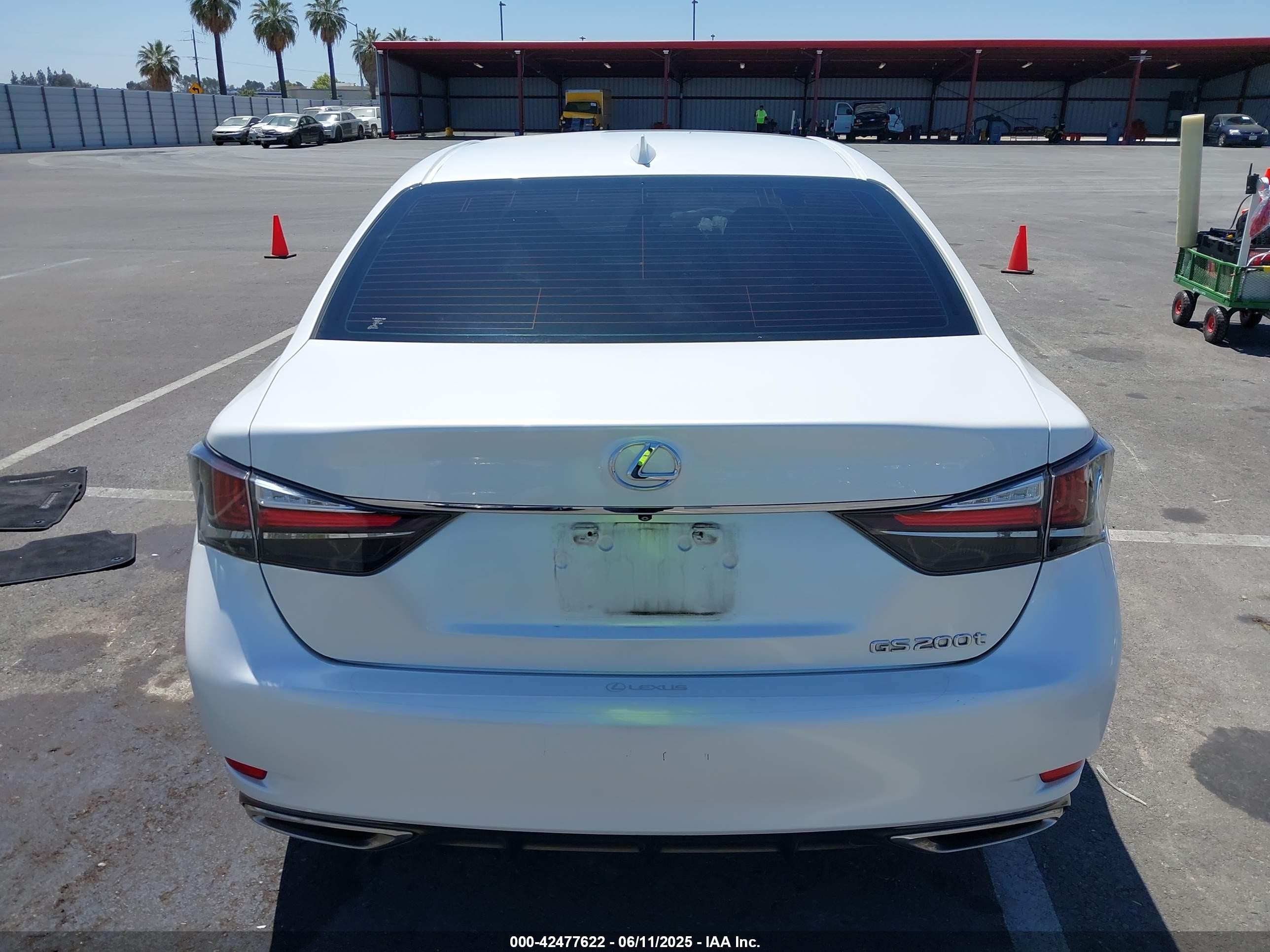 2016 Lexus Gs 200t   White vin: JTHBA1BL5GA001134