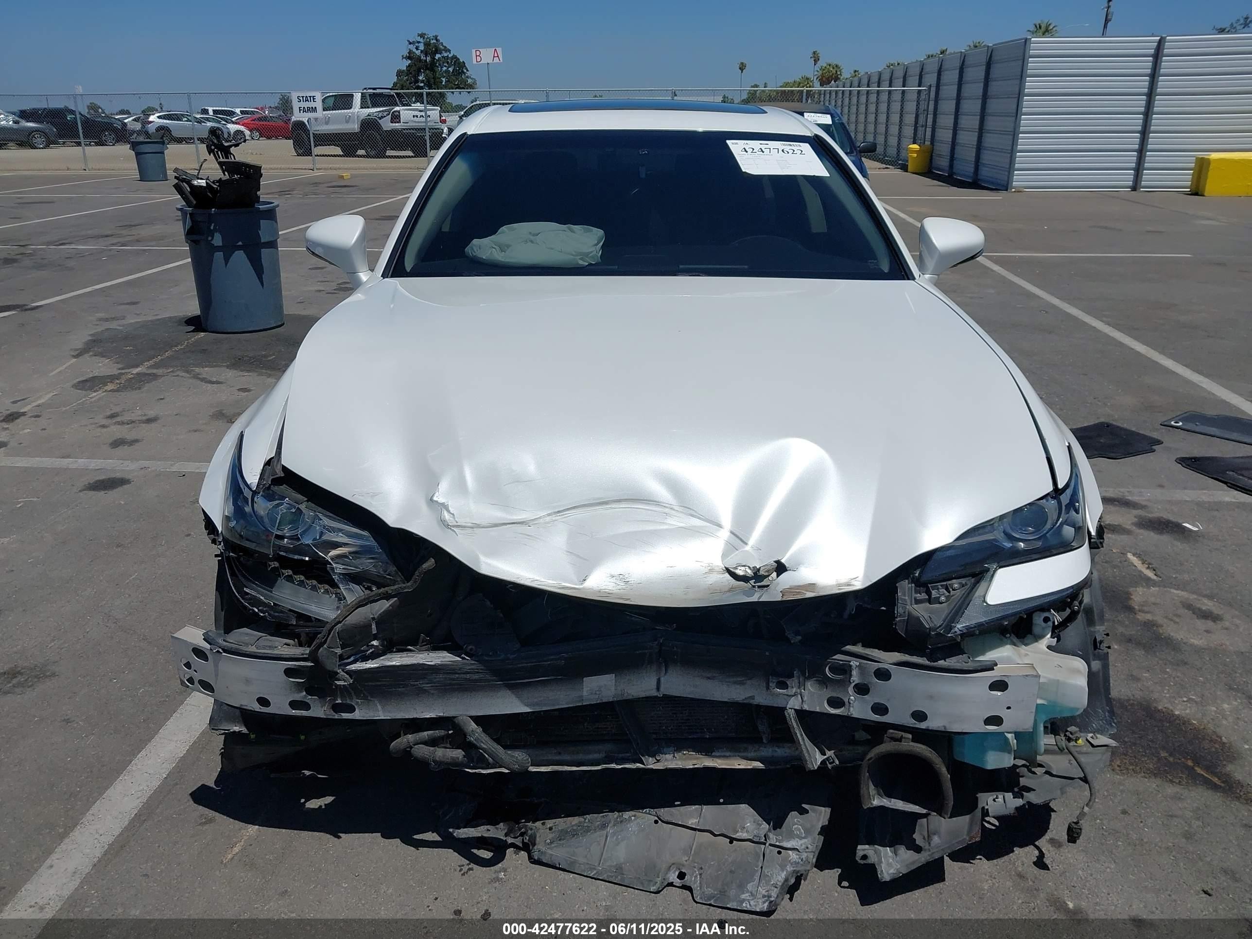 2016 Lexus Gs 200t   White vin: JTHBA1BL5GA001134