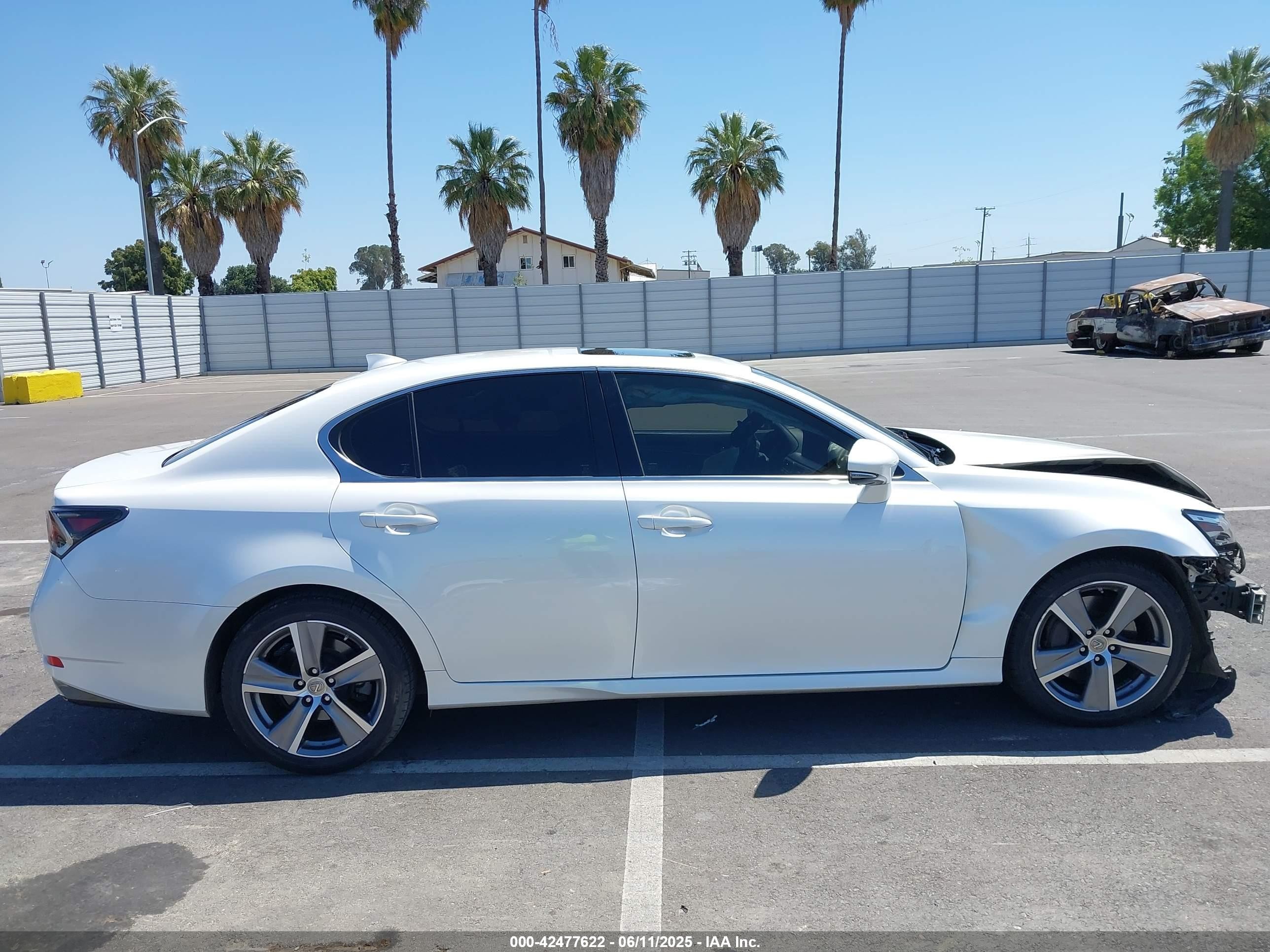2016 Lexus Gs 200t   White vin: JTHBA1BL5GA001134