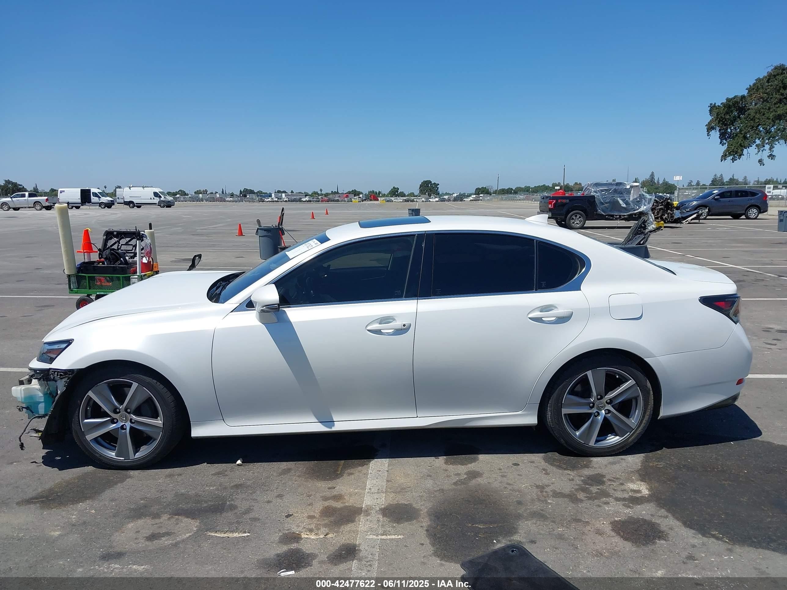 2016 Lexus Gs 200t   White vin: JTHBA1BL5GA001134