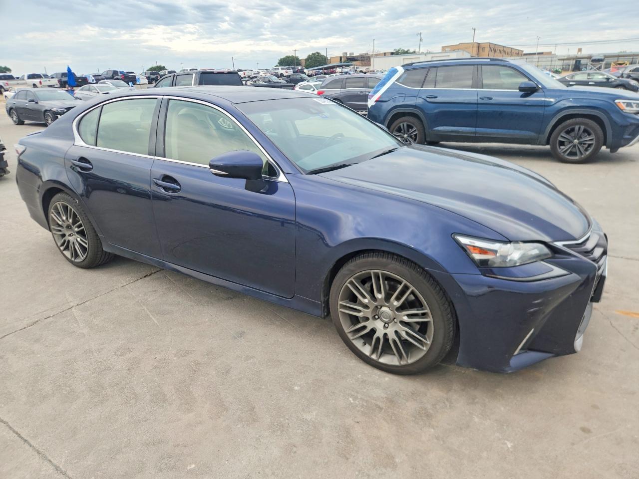 2018 Lexus Gs 300 Base Blue vin: JTHBA1BL6JA007919