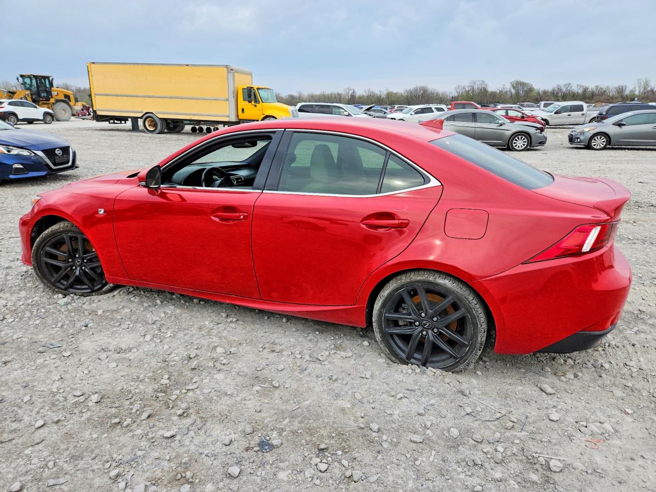 2016 Lexus Is 200t Base Red vin: JTHBA1D20G5014631