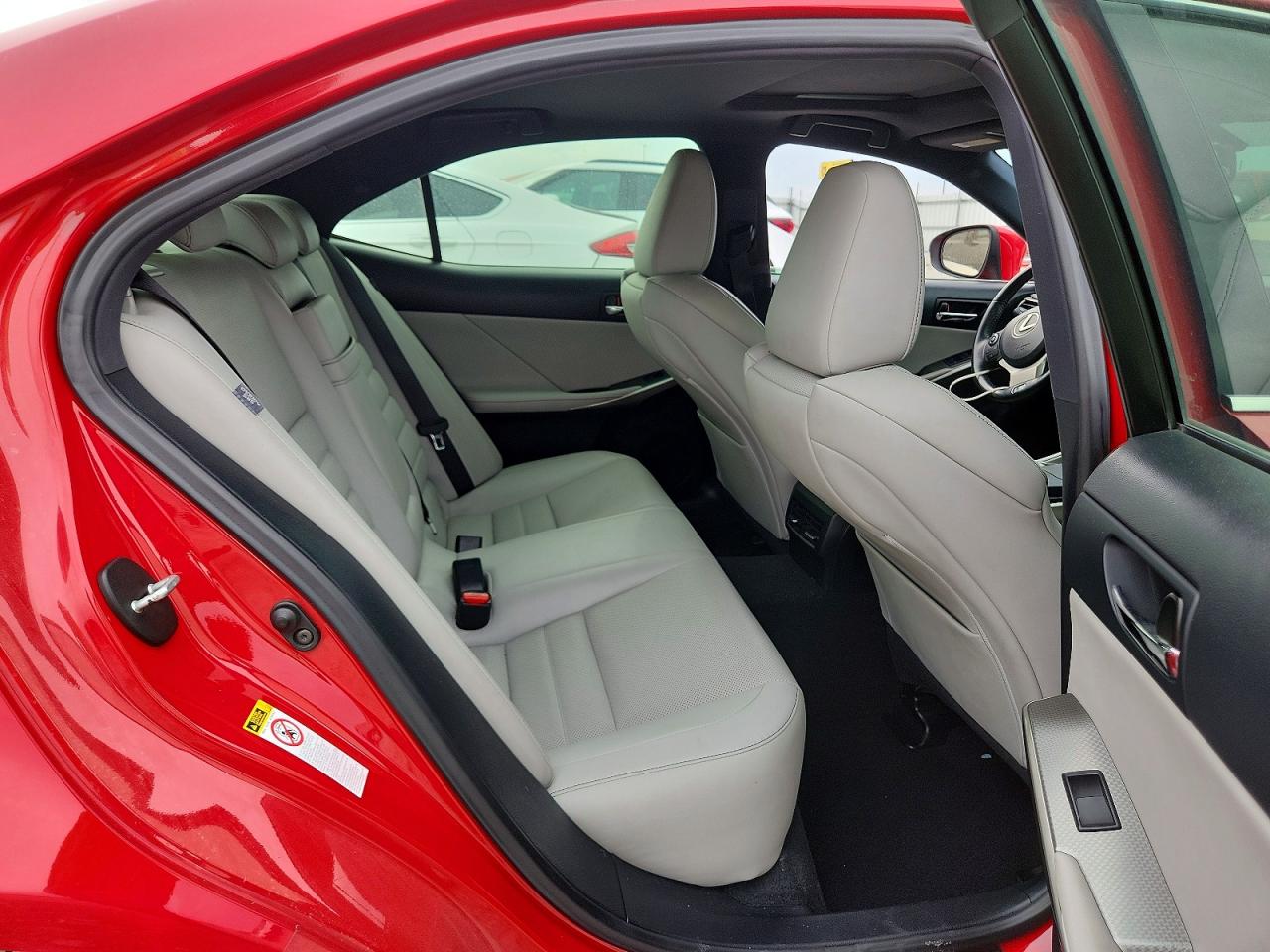 2016 Lexus Is 200t Base Red vin: JTHBA1D20G5014631