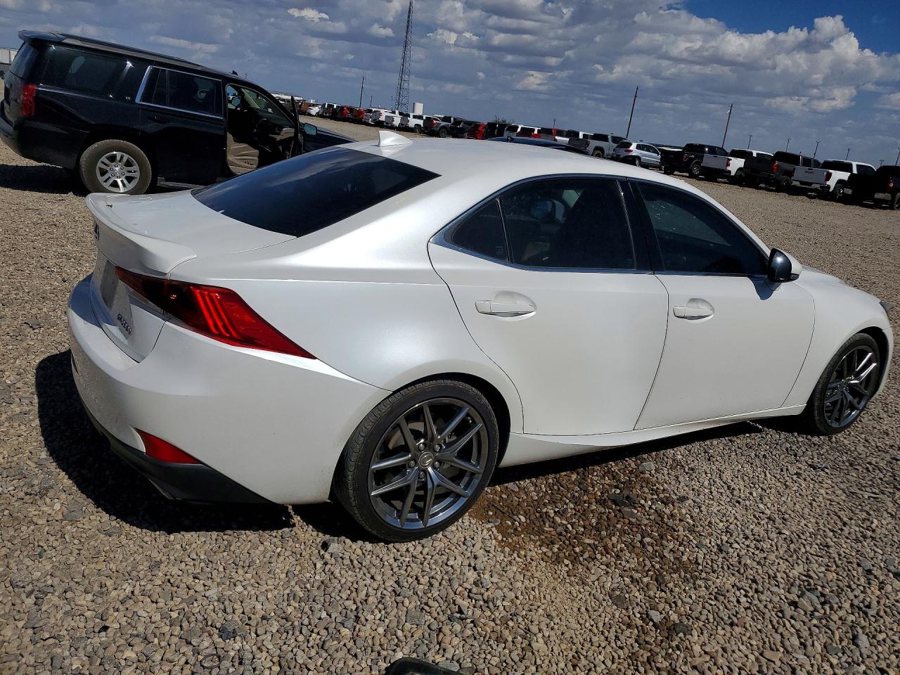 2017 Lexus Is 200t White vin: JTHBA1D20H5052166
