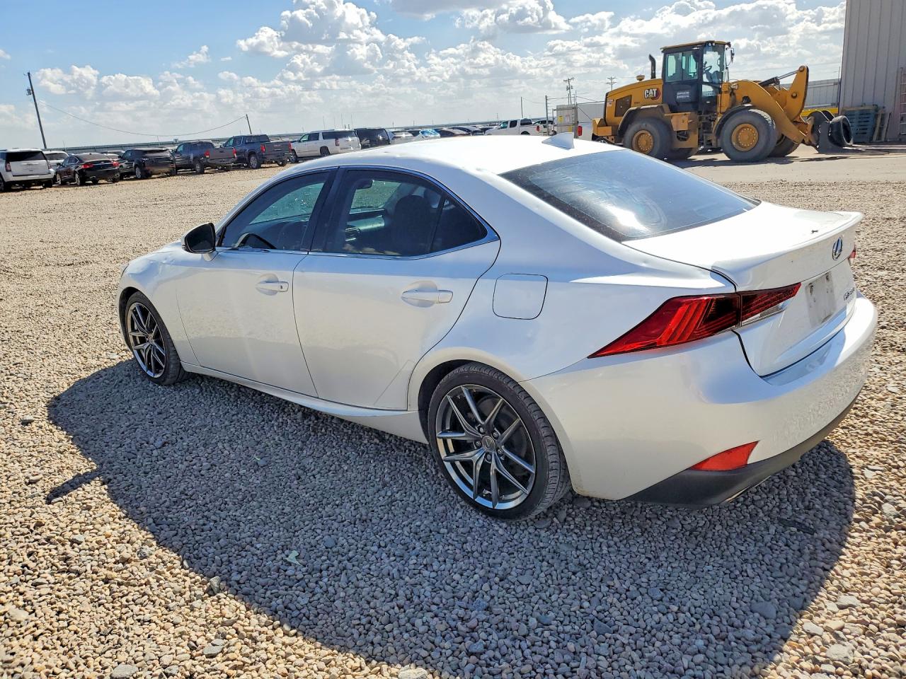 2017 Lexus Is 200t White vin: JTHBA1D20H5052166